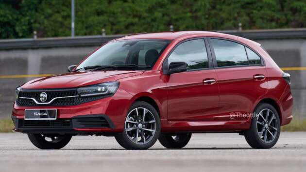 Proton Saga Hatchback to join new Saga sedan, MPV, Active SUV family on modular AMA platform?