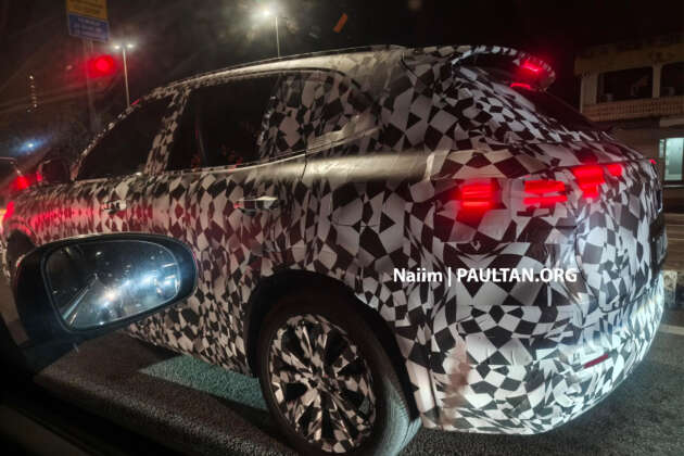 Proton eMas 7 PHEV first spyshots – 1.5 BHE15PFI + e-motor, 943 km range, launch in Malaysia next year?