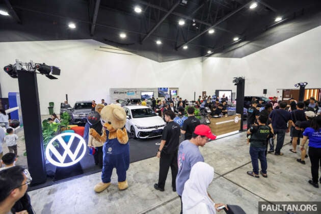 Volkswagen Golf GTI, 1.5L eTSI R-Line facelifts at ACE 2025; guest appearance by Datuk Azizulhasni Awang