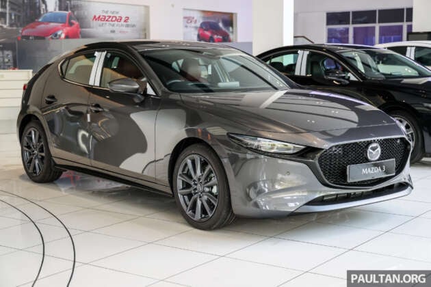 2025 Mazda 3 1.5L High Plus launched in Malaysia – similar kit to 2.0L High Plus but RM46k less; fr RM120k