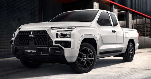 2026 Mitsubishi Triton Street launched in Thailand – Mega Cab with different face, 150 PS diesel; RM83k