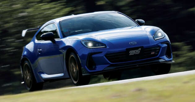 Subaru BRZ STI Sport Type RA launched in Japan – 300 units; engine, handling upgrades; from RM133k