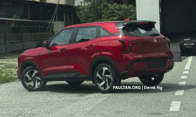 Mitsubishi Xforce spied in Malaysia – B-segment SUV looks set for launch soon, 105 PS/141 Nm 1.5 litre NA