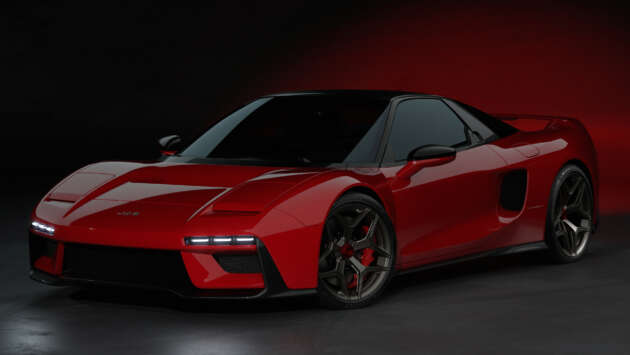Honda NSX first-gen restomod – stunning JAS Tensei designed by Pininfarina with carbon body, 3.0L NA V6