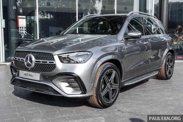 Mercedes-Benz GLE400e PHEV launched in Malaysia – 2.0T hybrid four, RM499k; RM45k less than GLE450