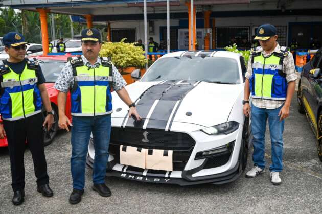 133 vehicles including six luxury cars seized by JPJ