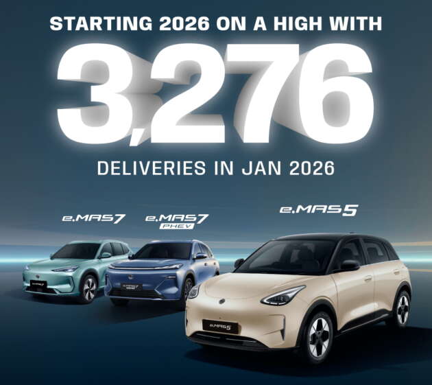 Proton eMas 5 – over 3,000 units delivered in January 2026, highest ever for a single Pro-Net model