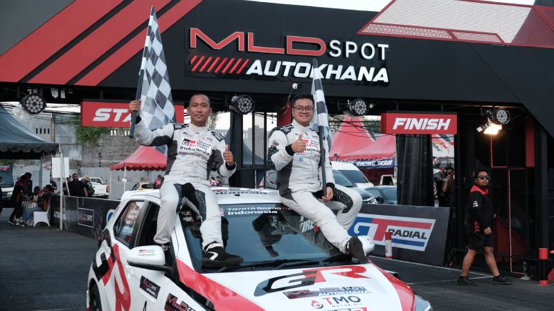 Toyota Gazoo Racing Indonesia dominasi kemenangan
