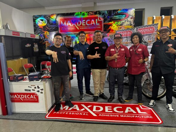 Stiker MaxDecal Masuki Ranah Kustom Kultur Indonesia di KUSTOMFEST 2025