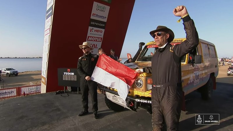 Shammie Zacky Baridwan Turut Wakili Indonesia di Rally Dakar 2026
