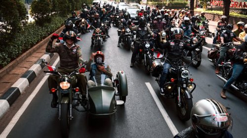 Parade Motor Terpanjang Siap Gebrak Jember