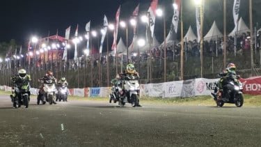 Kelas Vario Ramaikan Seri Pamungkas Honda Dream Cup 2025 di Sidrap