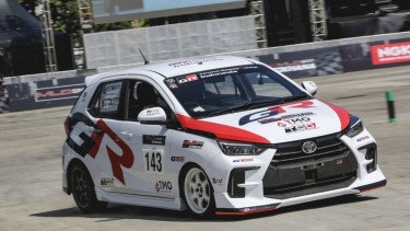 New Agya GR Sport Bikin Lawan Tak Berkutik di Kejurnas Slalom Yogyakarta