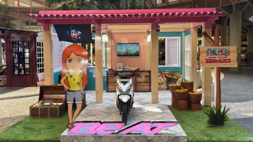 Honda BeAT One Piece Edisi Nami &amp; Usopp Curi Perhatian di Makassar