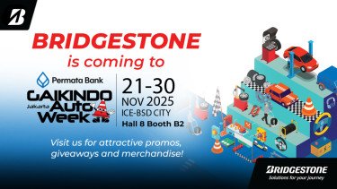 Bridgestone Hadir Perdana di GJAW 2025, Bawa Produk Canggih dan Kejutan untuk Pengunjung