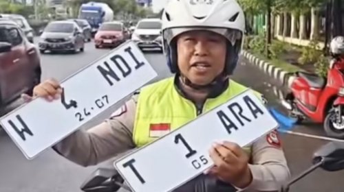 Terpopuler: Wandi &amp; Tiara Ditilang, Pelat Nomor Bermasker Tetap Kena ETLE, dan Sprinto Paling Menonjol