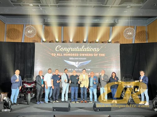 Honda GL1800 Gold Wing 50th Anniversary (2025) telah Tiba di Malaysia