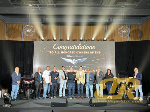 Honda GL1800 Gold Wing 50th Anniversary (2025) telah Tiba di Malaysia