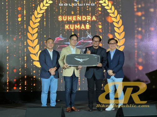 Honda GL1800 Gold Wing 50th Anniversary (2025) telah Tiba di Malaysia