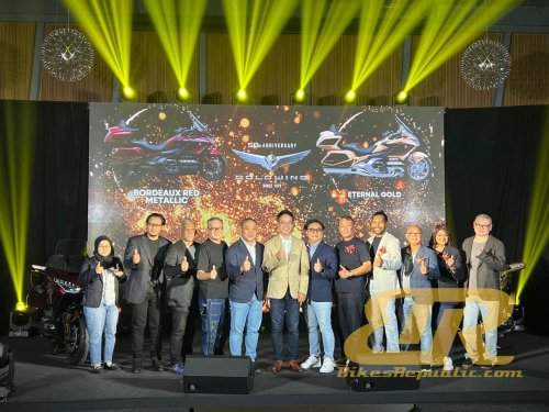 Honda GL1800 Gold Wing 50th Anniversary (2025) telah Tiba di Malaysia