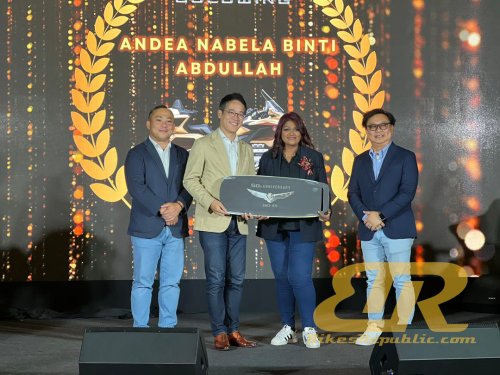 Honda GL1800 Gold Wing 50th Anniversary (2025) telah Tiba di Malaysia