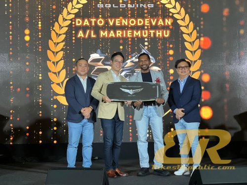 Honda GL1800 Gold Wing 50th Anniversary (2025) telah Tiba di Malaysia