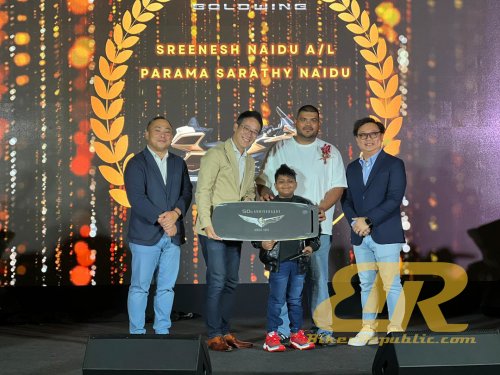 Honda GL1800 Gold Wing 50th Anniversary (2025) telah Tiba di Malaysia