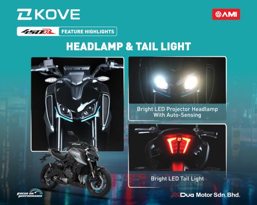 KOVE 800X GT dan KOVE 450R Tiba di Malaysia, Dari RM33,888