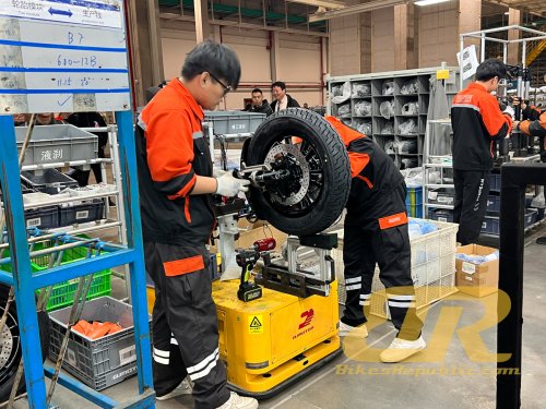 Ulasan Lawatan ke Pembuat Motosikal China bersama MForce