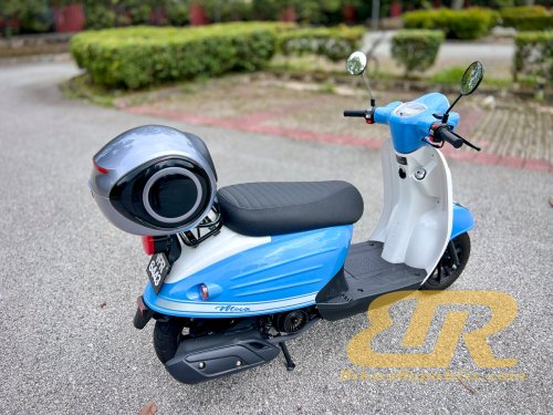 Tunggang Uji MODA MOCA – Skuter Paling Comel