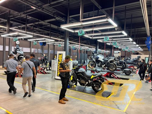 Mforce Launches Largest Motorcycle Service Centre in Malaysia