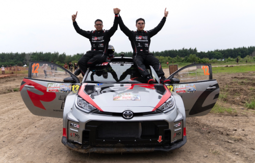 Ryan Nirwan Pembalap TGRI Sukses Taklukan GR Yaris Rally2 di Kejurnas Sprint Rally Semarang, Podium Utama Diraih Mudah