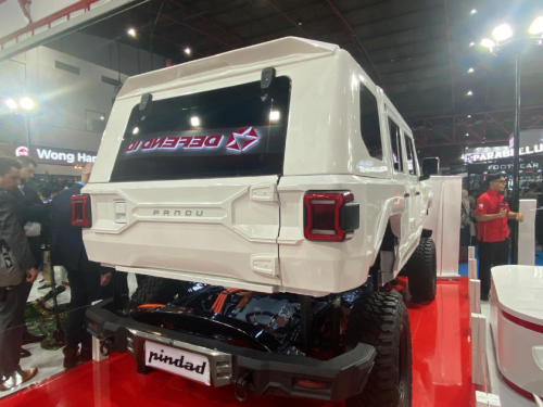 Mobil Listrik Maung MV3 Pandu, Kendaraan Presiden Prabowo Terbaru, Senyap dan Futuristis