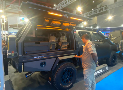 Maxfort Luncurkan TAC-ROV di Indo Defence 2025, Cocok Sebagai Kendaraan Tempur, Patroli, Logistik dan SAR