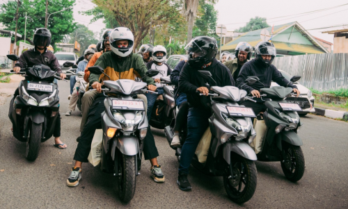 Yamaha Gear Ultima Buktikan Ketangguhan di Grebek Pasar Rame Palembang, Lincah Bawa Beban dan Mulus Menanjak