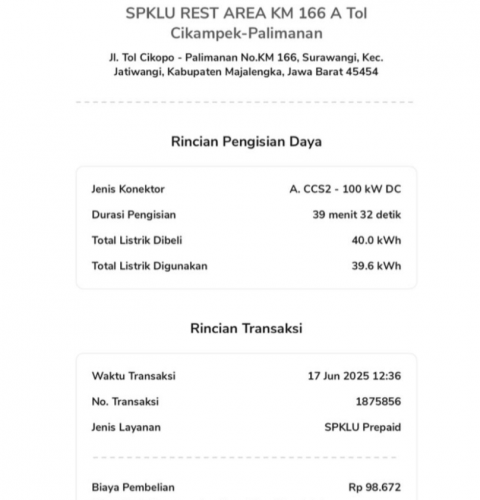 Cerita Makan Siang di Empal Gentong Cirebon dengan Wuling Cloud EV, Butuh Biaya Listrik Segini Aja