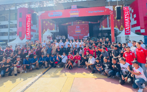 Pecah, Ribuan Warga Palembang Banjiri Daihatsu Kumpul Sahabat