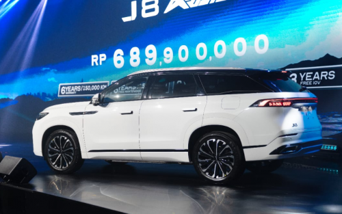 Jaecoo J8 SHS Pakai Tiga Motor Listrik, Kecepatan 0-100 km/jam Raih Waktu Cuma Segini