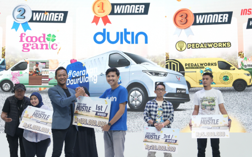 Wuling Umumkan Pemenang Kompetisi Move Your Hustle Bersama Mitra EV, Bawa Uang Tunai Rp 100 juta