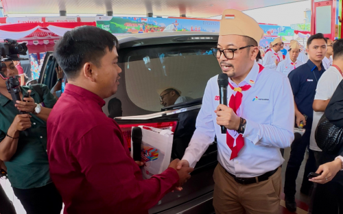 Sapa Pelanggan, Pertamina Patra Niaga Berbagi Energi Kemerdekaan Lewat Cara Berbeda di Hari Kemerdekaan ke-80 RI