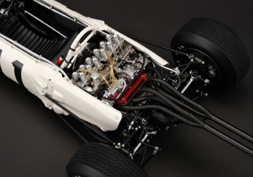 Langka Nih, HRC Rilis Miniatur Mobil Balap F1 Honda RA272, Stok Sangat Terbatas