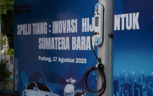 Nempel di Tiang Listrik, SPKLU Pole-Mounted Pertama Hadir di Indonesia