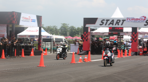 Pertamax Turbo Drag Fest 2025 Meriah, 436 Starter Motor Adu Kebut Raih Podium Utama