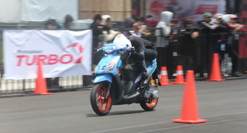 Pertamax Turbo Drag Fest 2025 Meriah, 436 Starter Motor Adu Kebut Raih Podium Utama