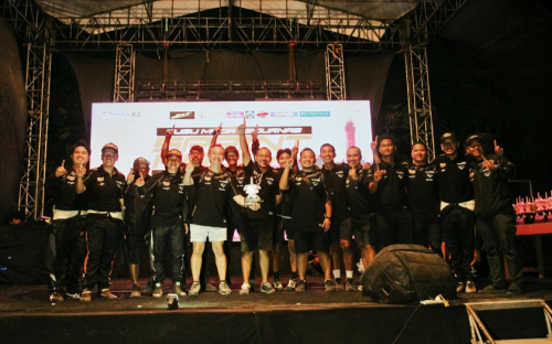 Tak Terbendung, Dewa United Motorsports Pertahankan Juara Tim di Kejurnas Sprint Rally Putaran 4 Semarang