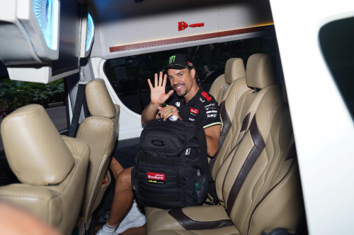 Fabio Di Giannantonio dan Franco Morbidelli Pembalap Pertamina Enduro VR46, Sudah Mendarat di Jakarta