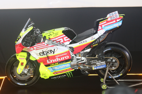 Melihat Lebih Dekat Motor Franco Morbidelli dan Fabio Di Giannantonio di MotoGP Mandalika 2025