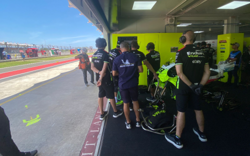 Fakta dari Dekat dengan Motor Franco Morbidelli dan Fabio Di Giannantonio di Paddock MotoGP Mandalika