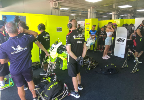 Fakta dari Dekat dengan Motor Franco Morbidelli dan Fabio Di Giannantonio di Paddock MotoGP Mandalika