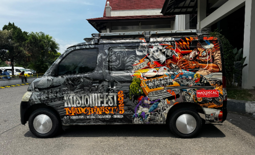 MaxDecal Join di KUSTOMFEST 2025, Pacu Kreativitas Kustom Kultur Indonesia Lewat Stiker